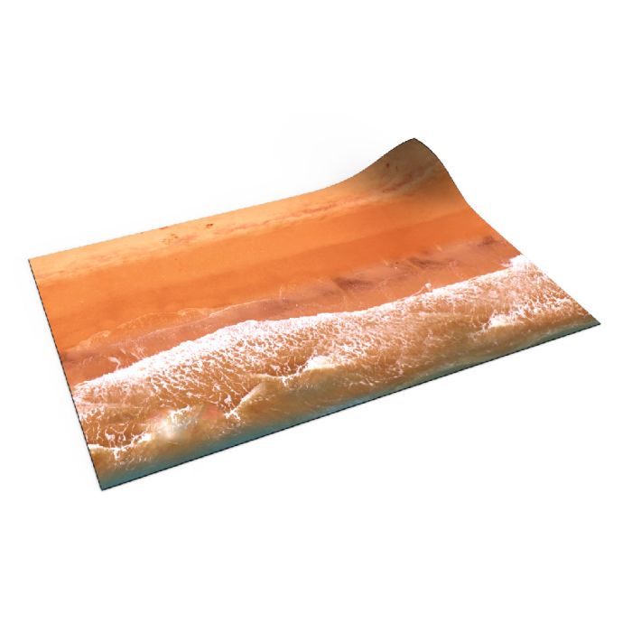 Beach 30”x22” / 76x56 cm - double-sided latex mat