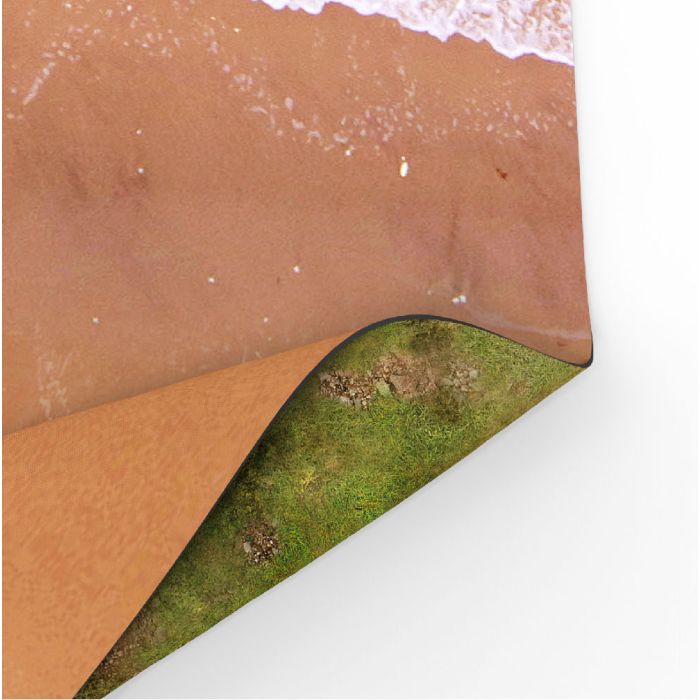 Beach 44”x30” / 112x76 cm - double-sided rubber mat