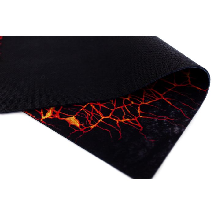 Lava Fields 48”x48” / 122x122 cm - single-sided rubber mat