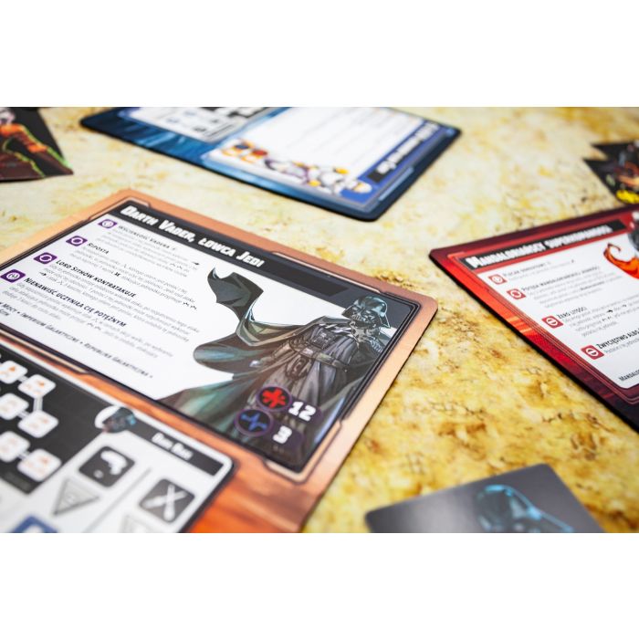 Star Wars: Shatterpoint - Player board 7"x10"/18cm x 25cm - rubber mat for board game - 3 pieces