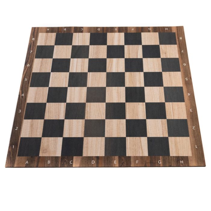 Rubber mat for Chess/Checkers 36x36 cm / 14,2"x14,2" - Wooden