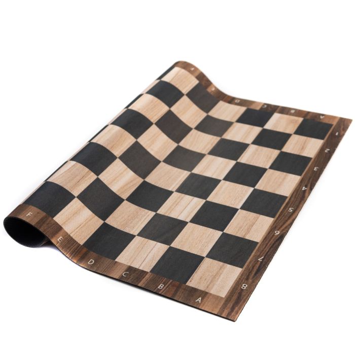 Rubber mat for Chess/Checkers 36x36 cm / 14,2"x14,2" - Wooden