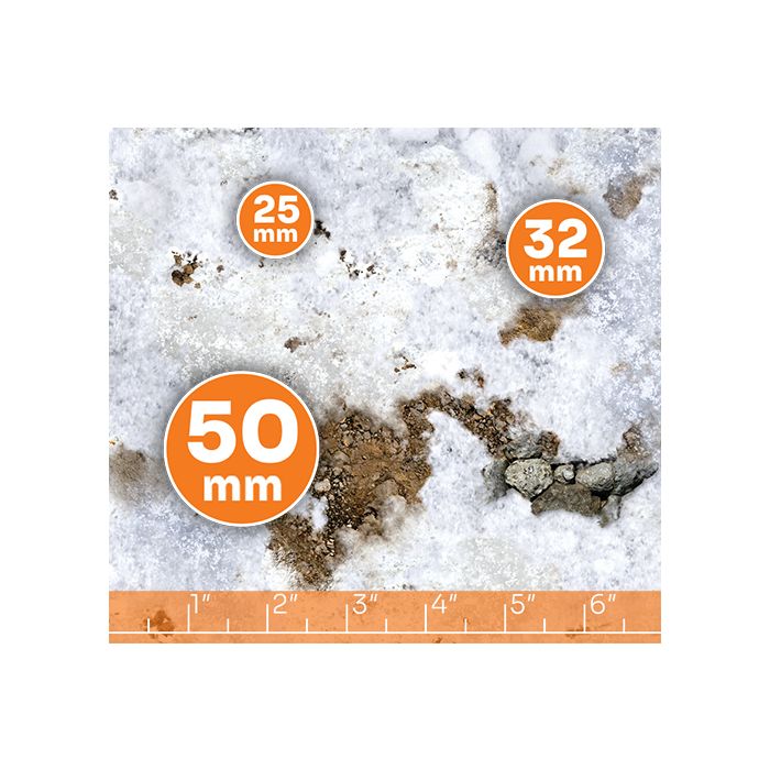 Tundra 44”x60” / 112x152 cm - single-sided rubber mat