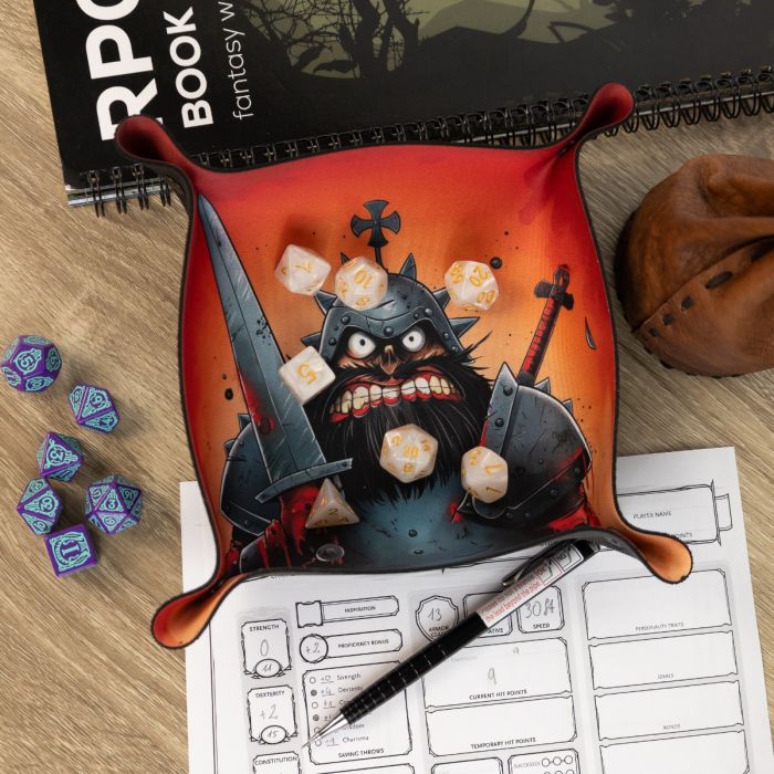 Dice Tray - Warrior 22x22cm