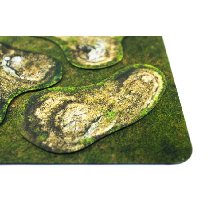 Rubber 2D terrain set - Hills