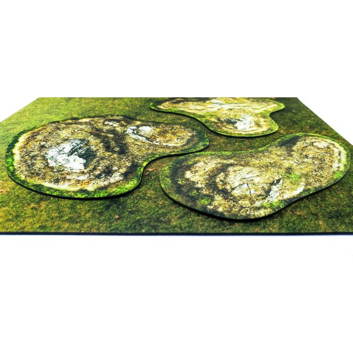 Rubber 2D terrain set - Hills