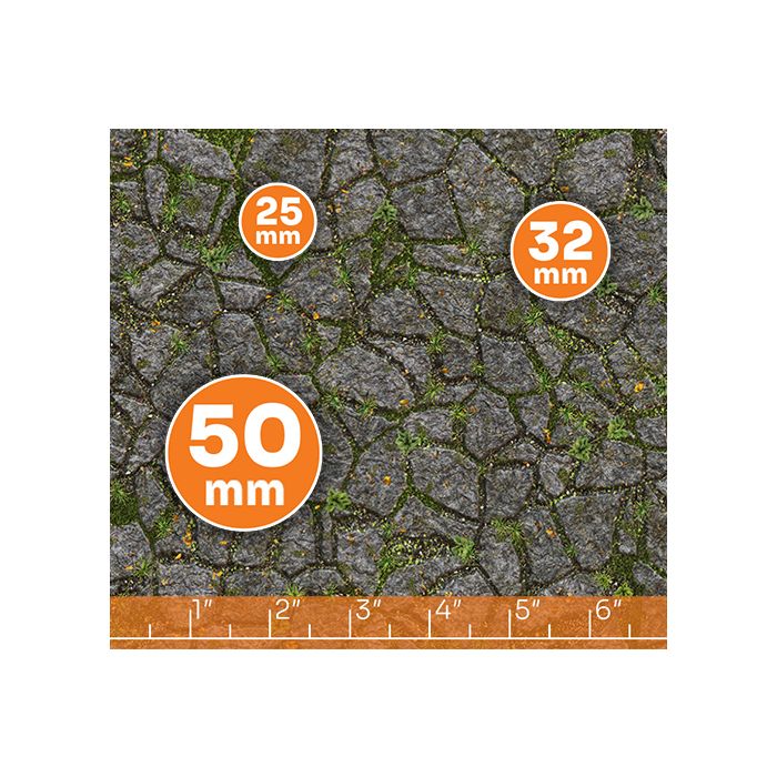 Keep Yard 44”x60” / 112x152 cm - double-sided rubber mat