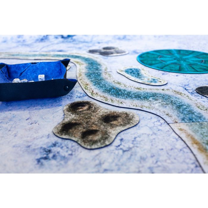 Ice 48”x48” / 122x122 cm - single-sided rubber mat