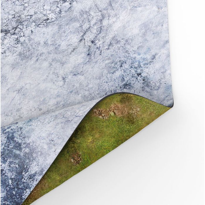 Ice 44”x60” / 112x152 cm - double-sided rubber mat
