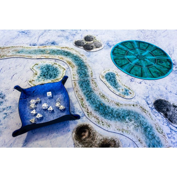 Ice 44”x60” / 112x152 cm - double-sided rubber mat