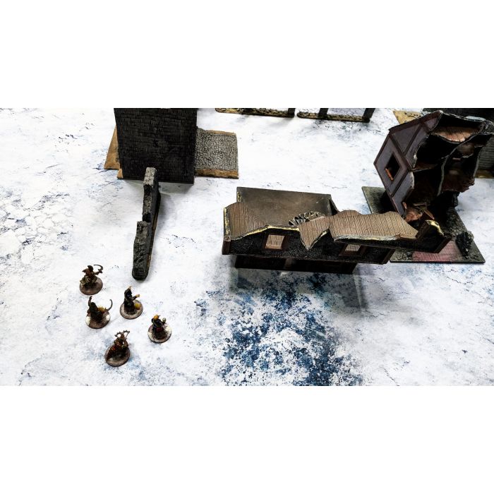 Ice 48”x48” / 122x122 cm - single-sided rubber mat