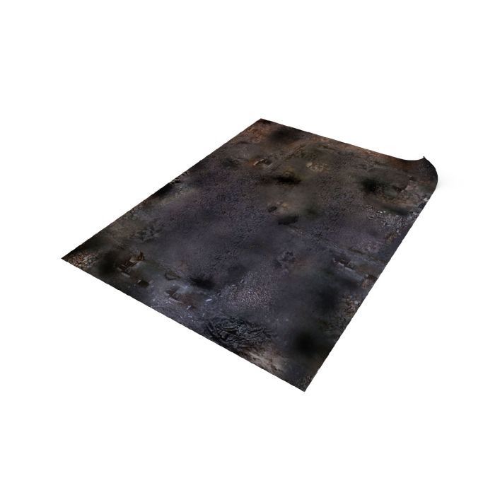 Ruined City 44”x60” / 112x152 cm - single-sided rubber mat