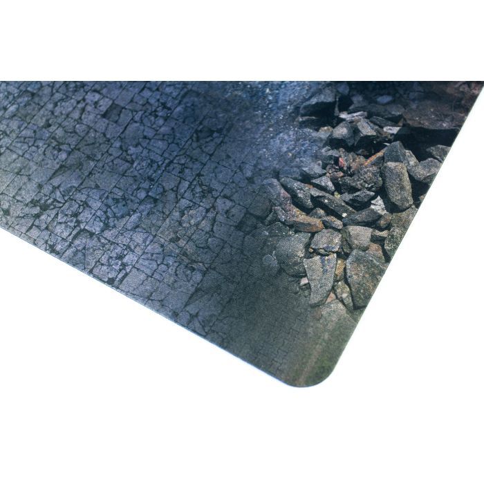 Ruined City 44”x30” / 112x76 cm - single-sided rubber mat