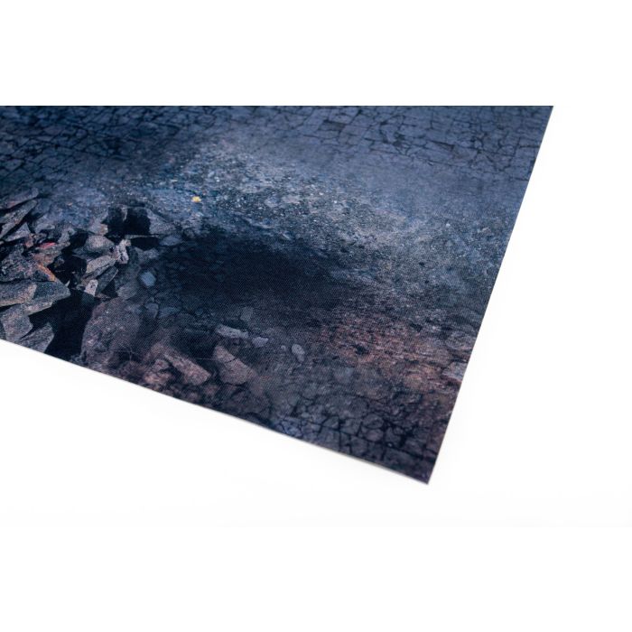 Ruined City 48”x48” / 122x122 cm - single-sided anti-slip fabric mat