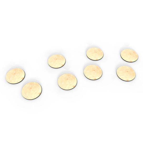 Dry-erase token set 2''