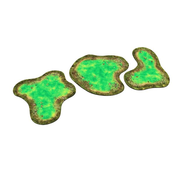 Neoprene 2D terrain set - Toxic Pond