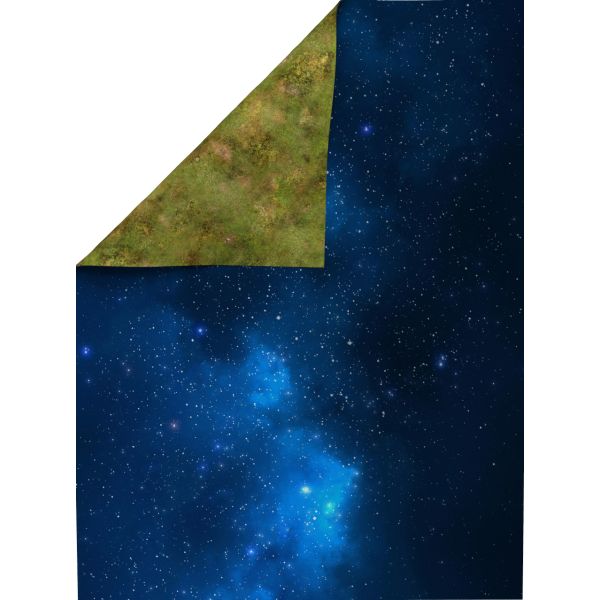 Blue Nebula 48”x36” / 122x91,5 cm - double-sided rubber mat