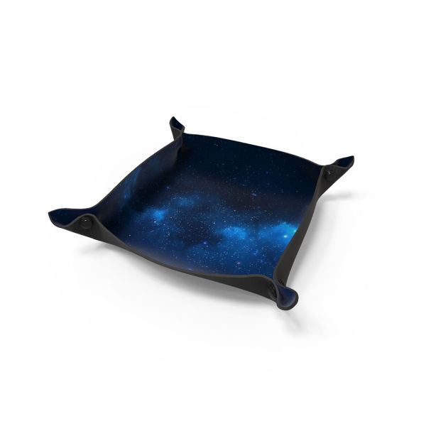 Dice Tray - Blue Nebula 22x22 cm