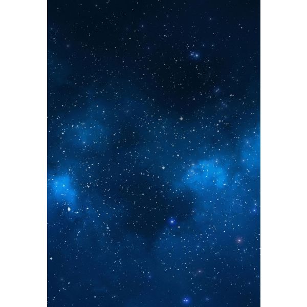 Blue Nebula 44”x30” / 112x76 cm - single-sided rubber mat