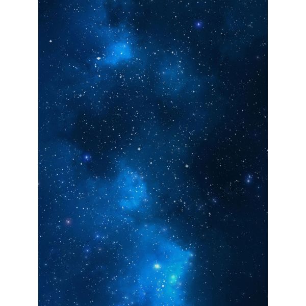 Blue Nebula 30”x22” / 76x56 cm - single-sided rubber mat
