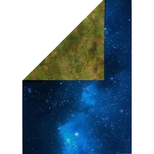 Blue Nebula 30”x22” / 76x56 cm - double-sided rubber mat