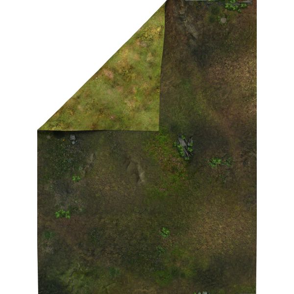 Swamp 48”x36” / 122x91,5 cm - double-sided rubber mat
