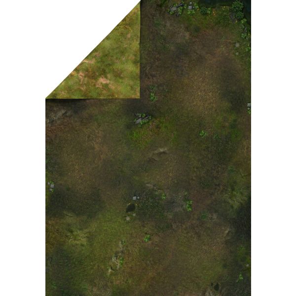 Swamp 72”x48” / 183x122 cm - double-sided rubber mat
