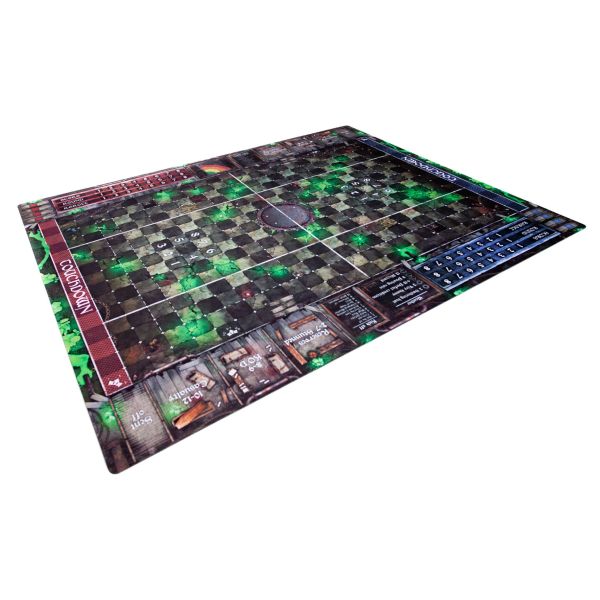 Blood Bowl / Blood Bowl 7s - Canals - 35.5" x 27.5" / 90cm x 70cm - single-sided rubber mat