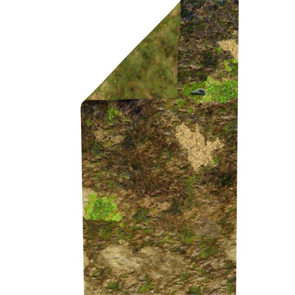 Muddy Ground 72”x36” / 183x91,5 cm - double-sided latex mat