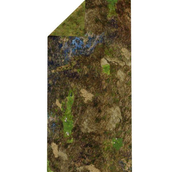 Muddy Ground 44”x90” / 112x228 cm - double-sided latex mat