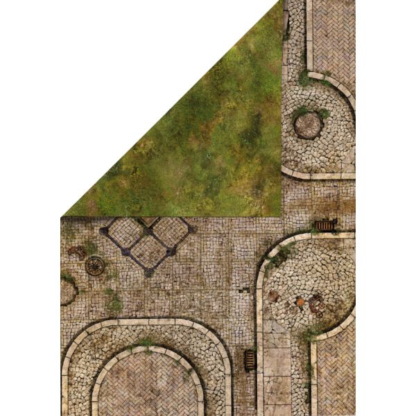 Gates of Menoth 30”x22” / 76x56 cm - double-sided rubber mat