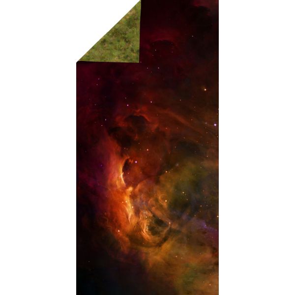 Red Nebula 44”x90” / 112x228 cm - double-sided rubber mat