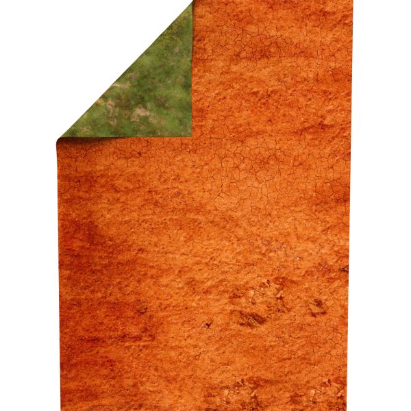 Red Desert 72”x48” / 183x122 cm - double-sided rubber mat