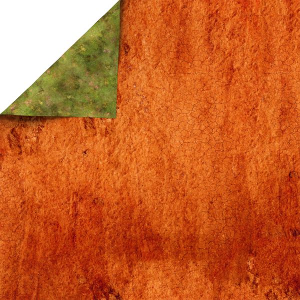Red Desert 48”x48” / 122x122 cm - double-sided latex mat