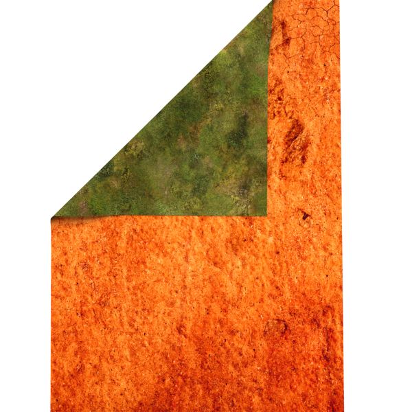 Red Desert 30”x22” / 76x56 cm - double-sided latex mat