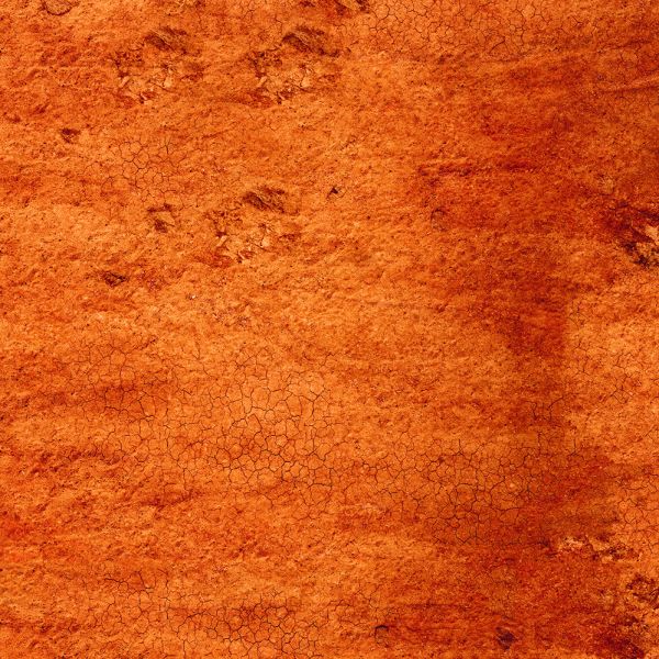 Red Desert 48”x48” / 122x122 cm - single-sided anti-slip fabric mat