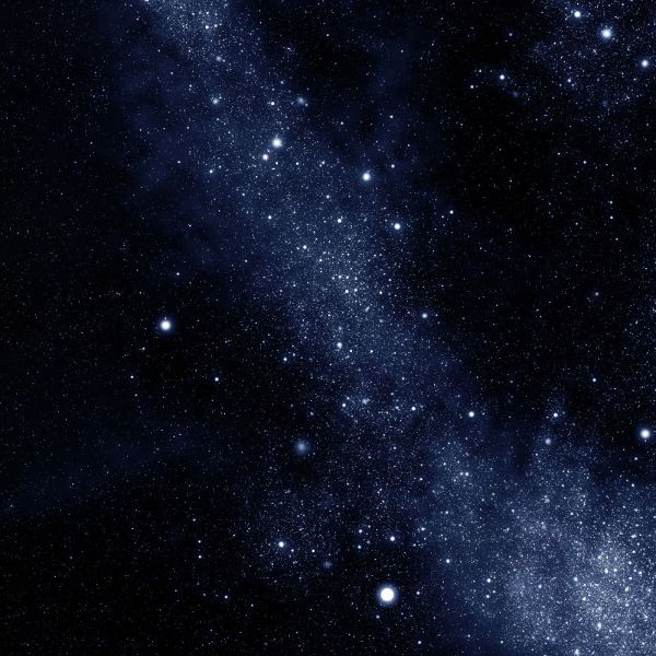 Milky Way 36”x36” / 91,5x91,5 cm - single-sided rubber mat