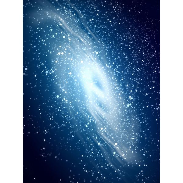 Spiral Galaxy 30”x22” / 76x56 cm - single-sided rubber mat