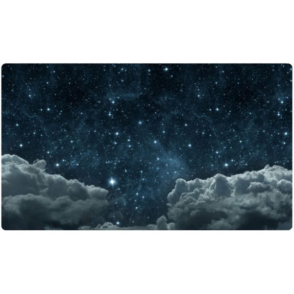 Night Sky 24"x14" / 61x35,5 cm - rubber mat for card games