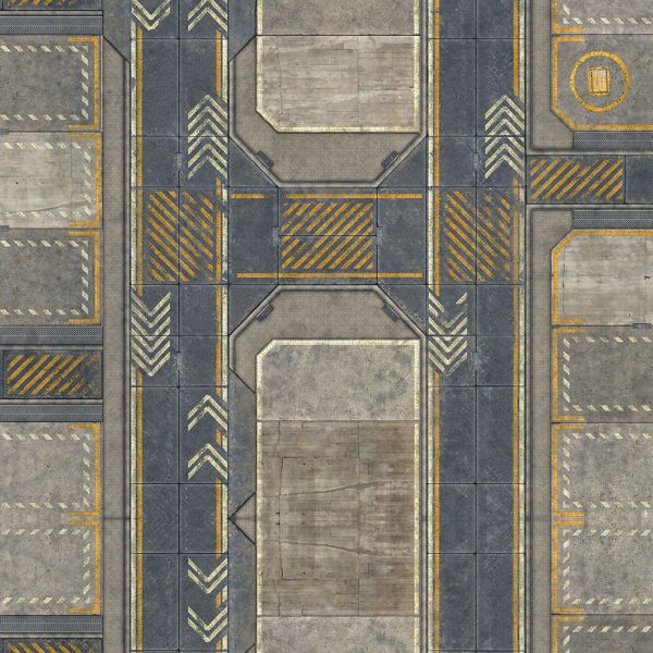 Infinity 48”x48” / 122x122 cm - single-sided anti-slip fabric mat