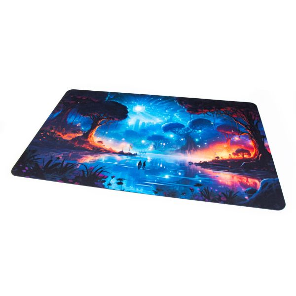 Lake 24"x14" / 61x35,5 cm - rubber mat for card games