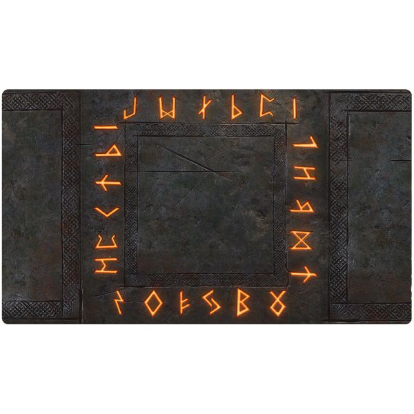 Runestone 24"x14" / 61x35,5 cm - rubber mat for card games