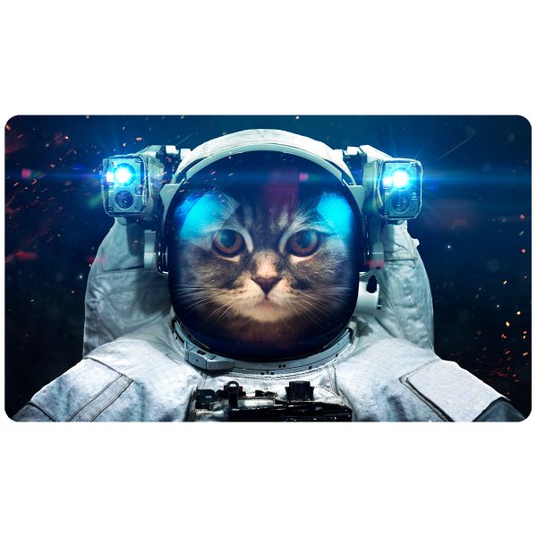 Cat Astronaut - mouse pad 61x35,5 cm