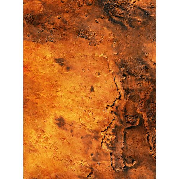 Mars 30”x22” / 76x56 cm - single-sided rubber mat