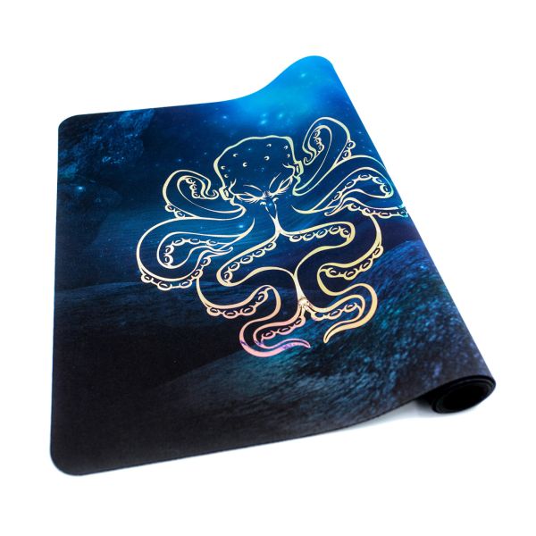 Shiny Octopus - Premium mat 61x35 cm with Holo trim