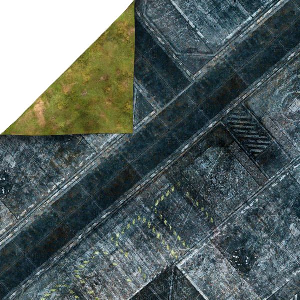Necromunda 36”x36” / 91,5x91,5 cm - double-sided rubber mat