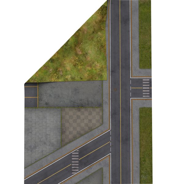 Modern City 44”x30” / 112x76 cm - double-sided latex mat