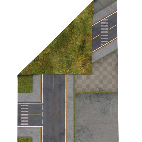 Modern City 30”x22” / 76x56 cm - double-sided latex mat