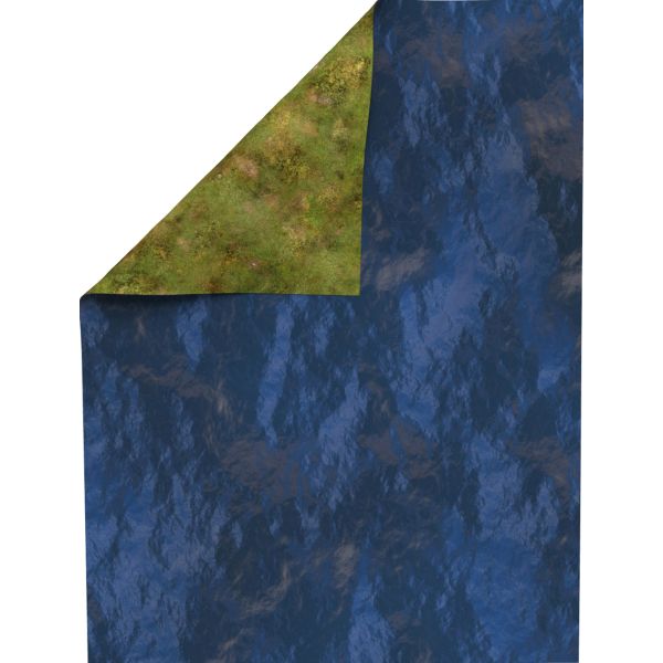 Ocean 48”x36” / 122x91,5 cm - double-sided rubber mat