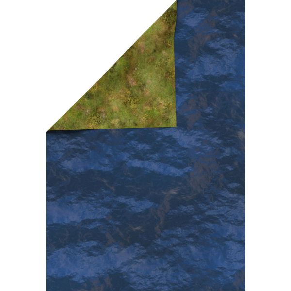 Ocean 44”x30” / 112x76 cm - double-sided rubber mat